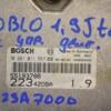 Блок управления двигателем Fiat Doblo 1.9jtd 2000-2009 0281011557 167468 - 2