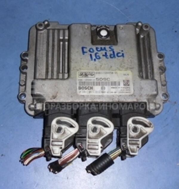 Блок керування двигуном Ford Focus 1.6tdci (II) 2004-2011 6s6112a650vc 10305 - 1