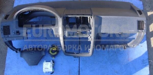 Торпедо комплект безпеки Airbag (передня панель, подушка безпеки пасажира в торпедо, подушка керма, блок управління Airbag, шлейф) -05 Hyundai Getz 2002-2010 847111C000 29153 - 1