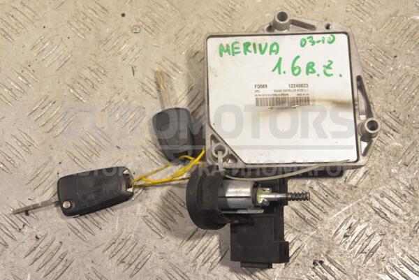 Блок управления двигателем комплект Opel Meriva 1.6 16V 2003-2010 242083 12249823