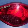 Ліхтар правий хетчбек -09 Peugeot 207 2006-2013 9649986580 03 8172 - 3