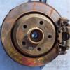 Цапфа задня ліва в зборі з ABS VW Touareg 2002-2010 7L6505435A 16051 - 4