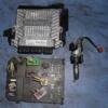 Блок управления двигателем комплект Peugeot 407 2.0hdi 2004-2010 SID 803 22750 - 3