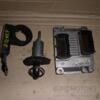 Блок управління двигуном комплект Opel Agila 1.2 16V (A) 2000-2007 0261208254 39480 - 3
