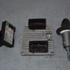 Блок управления двигателем комплект Opel Zafira 1.8 16V (A) 1999-2005 09158670 59056 - 3