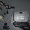 Блок управления двигателем комплект Citroen Jumper 2.3jtd 2002-2006 0281010489 64971 - 4