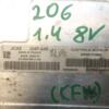 Блок керування двигуном Peugeot 206 1.4 8V 1998-2012 9661978880 130812 - 4
