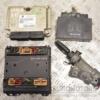 Блок управления двигателем комплект Skoda Fabia 1.4 16V 1999-2007 036906034JE 245104 - 3