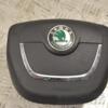 Подушка безопасности руль Airbag 09- Skoda Octavia (A5) 2004-2013 1Z0880201AH 246222 - 3