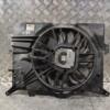 Вентилятор радиатора 13 лопастей в сборе с диффузором Volvo V70 2.4td D5 2001-2006 30741144 318850 - 3