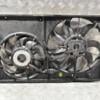 Вентилятор радіатора комплект 2 секції 7 лопатей+7 лопатей з дифузором VW Golf (V) 2003-2008 1K0121207T 319161 - 2