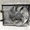 Вентилятор радиатора 7 лопастей в сборе с диффузором Ford Fusion 2002-2012 4S6H8C607AB 319197 - 2