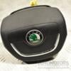 Подушка безопасности руль Airbag Skoda Octavia (A5) 2004-2013 1Z0880201AK 324601 - 3