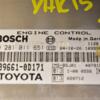 Блок управления двигателем Toyota Yaris 1.4 D-4D 1999-2005 0281011651 344411 - 2