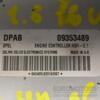 Блок управления двигателем комплект Opel Astra 1.6 16V (G) 1998-2005 09353489 360539 - 4
