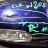 Дзеркало праве електр 11 пінів 99- (дефект) Mercedes CLK (W209) 2002-2009 A2088101876 367355 - 6