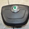 Подушка безопасности руль Airbag Skoda Fabia 2007-2014 5J0880201H 376607 - 3