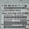 Блок керування автомобільним радіоприймачем CD/DVD/GPS/навігатором Mercedes C-class 2.2 CDI (W204) 2007-2015 A2049005903 it-13951 Дизель - 6
