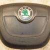 Подушка безопасности руль Airbag Skoda Fabia 2007-2014 5J0880201H 407695 - 3