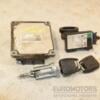 Блок управління двигуном комплект Opel Zafira 1.6 16V (A) 1999-2005 12242020 454742 - 3