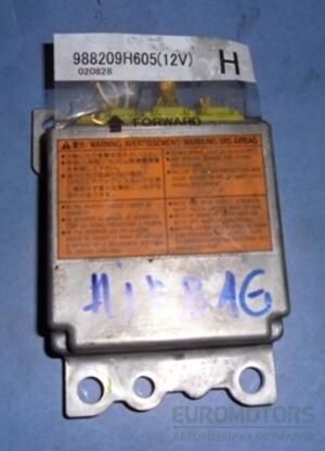 Блок управления Airbag Nissan X-Trail 2.2dCi (T30) 2001-2007 988209h605 10091