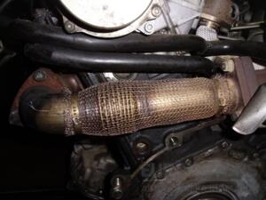 Патрубок коллектора правый Audi A6 2.5tdi (C5) 1997-2004 059131790D 12107