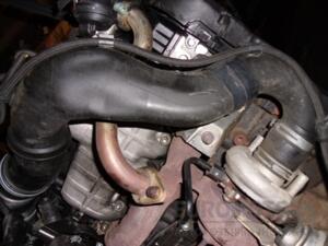 Патрубок воздуха от расходом к турбине VW Golf 1.9sdi, 1.9tdi (IV) 1997-2003 1J0129654S 12848
