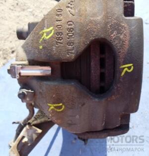 Суппорт передний правый -07 VW Touareg 2.5tdi 2002-2010 7L6106d 16059
