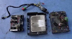 Блок управления двигателем комплект Citroen C3 1.4hdi 2002-2009 9648966680 17589