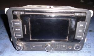 Магнитола штатная (радио, система навигации GPS) Skoda Superb 2008-2015 3T0035191A 19014