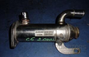 Охолоджувач ОГ (Радіатор системи EGR) Citroen C5 2.0hdi 16V 2008-2017 9686916780 21214
