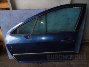 Ручка двери наружная передняя левая Peugeot 407 2004-2010 23320-01