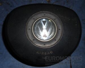 Подушка безопасности водительская руль Airbag VW Touran 2003-2010 5N0880201 24962