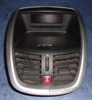 Дисплей информационный Peugeot 207 2006-2013 9663205580 25885