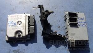 Блок управления двигателем комплект Fiat Fiorino 1.3MJet 2008 51908948 26384