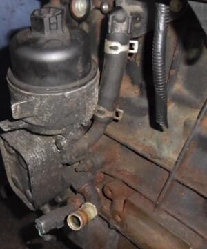 Корпус масляного фильтра Ford Focus 2.0tdci (II) 2004-2011 9656830180 27647