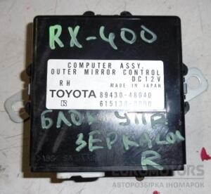 Блок управления зеркалом правым Lexus RX 2003-2009 8943048040 29991