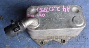 Теплообменник (Радиатор масляный) Audi A4 2.0tfsi (B7) 2004-2007 06D117021G 31261
