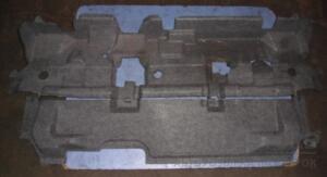 Накладка пола задняя Mercedes M-Class (W164) 2005-2011 A1646840144 37068