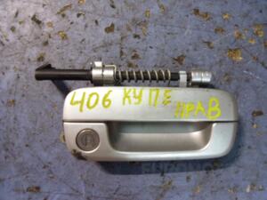 Ручка двері зовнішня права (Coupe) Peugeot 406 1995-2004 9621858777 46297