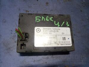 Блок управления центральным замком Mercedes E-class (W211) 2002-2009 A2114452500 47151