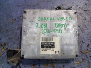 Блок управления двигателем Toyota Corolla Verso 2.0d 2004-2009 896610F010 51403