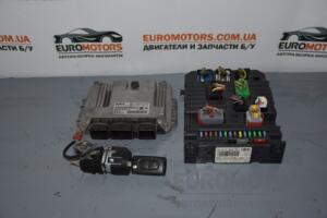 Блок управління двигуном комплект Peugeot 207 1.6hdi 2006-2013 0281013868 54028