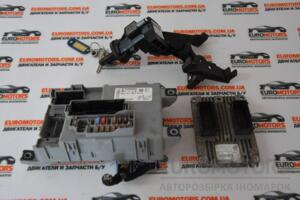 Блок управления двигателем комплект Fiat Fiorino 1.4 8V 2008 51868984 54577