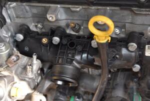 Коллектор впускной пластик VW Polo 1.4tdi 2009-2016 04B129709B 65536