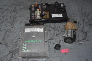 Блок управления двигателем комплект Ford Transit 2.4tdci 2006-2013 6C1112A650AK 75972