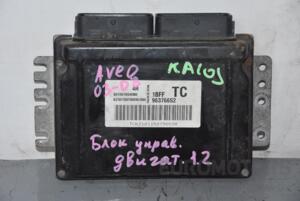 Блок управления двигателем Chevrolet Aveo 1.2 8V 2003-2008 96376652 79039