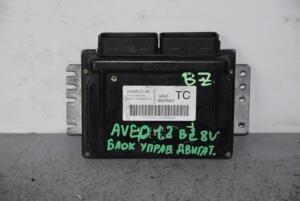 Блок управления двигателем Chevrolet Aveo 1.2 8V 2003-2008 96376652 82870