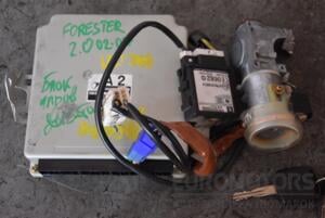 Блок управления двигателем комплект Subaru Forester 2.0 16V 2002-2007 22611AJ610 92691