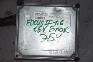 Блок управления двигателем Ford Focus 1.6 16V (II) 2004-2011 5M5112A650HG 100131